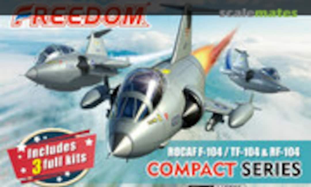 1:Egg ROCAF F-104/TF-104 &amp; RF-104 (Freedom Model Kits 162702)