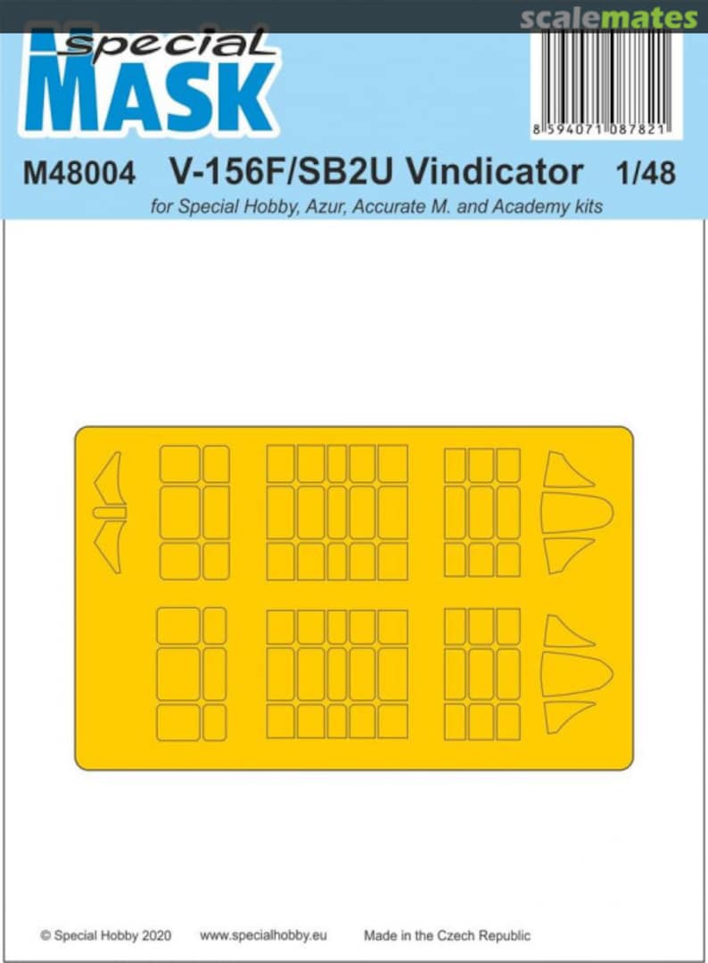 Boxart Vindicator V-156F M48004 Special Mask Boxart Vindicator V-156F M48004 Special Mask