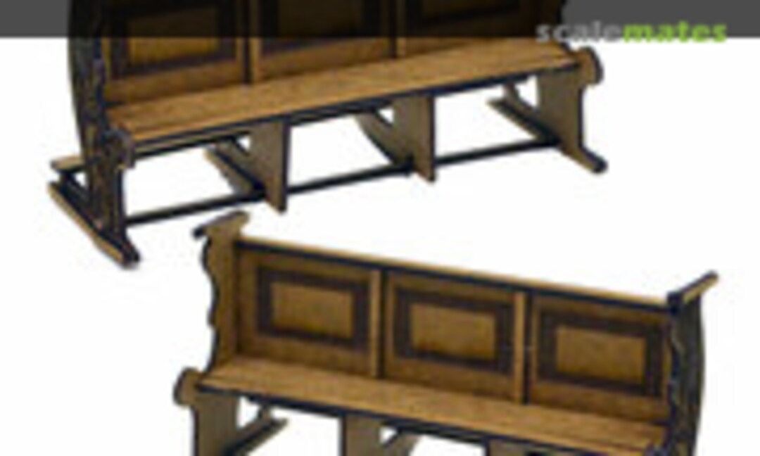 1:35 Kirchenbank 1:35 (Style Design MB-0010) MB-0010