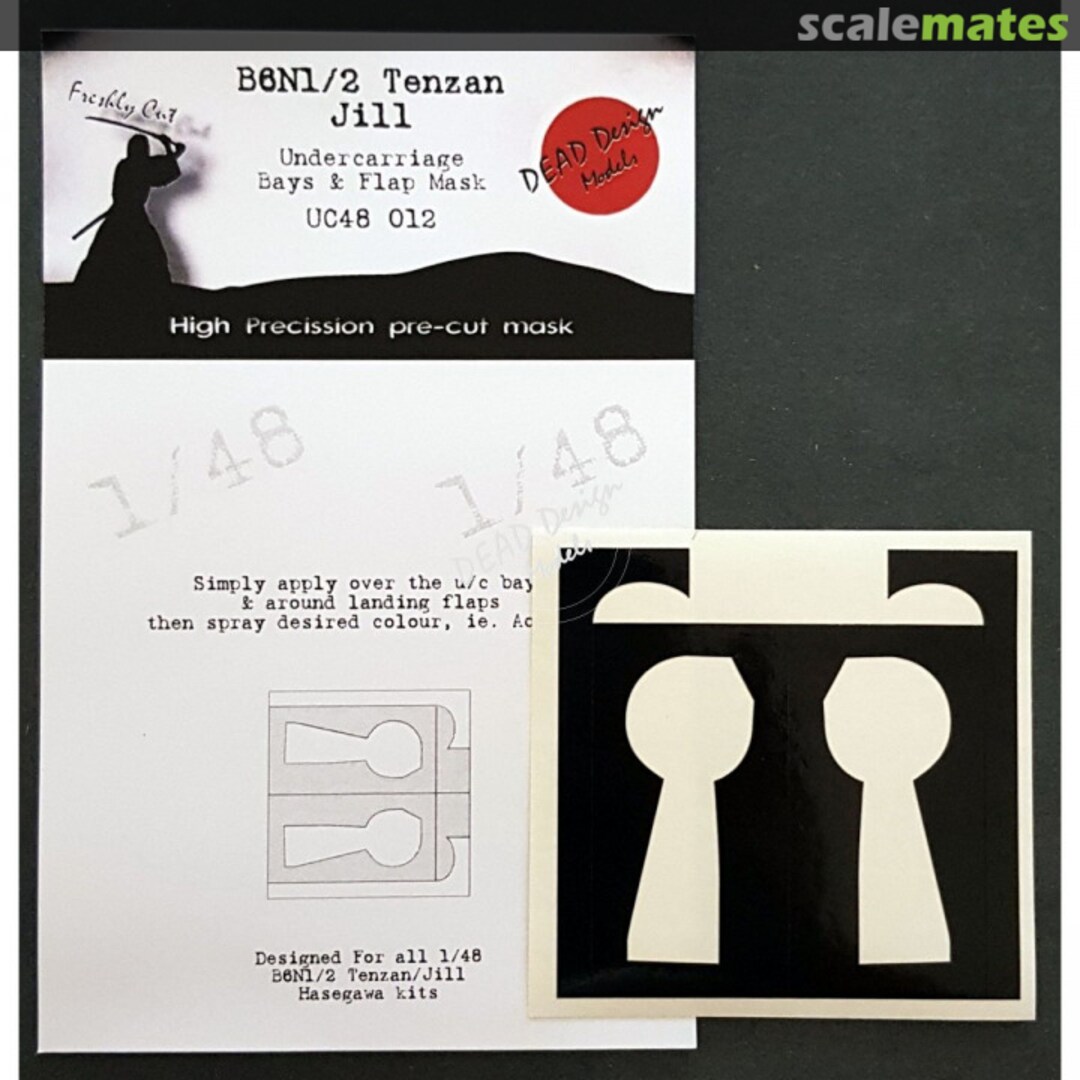 Boxart B6N1/2 Tenzan Jill UC48012 DEAD Design Models