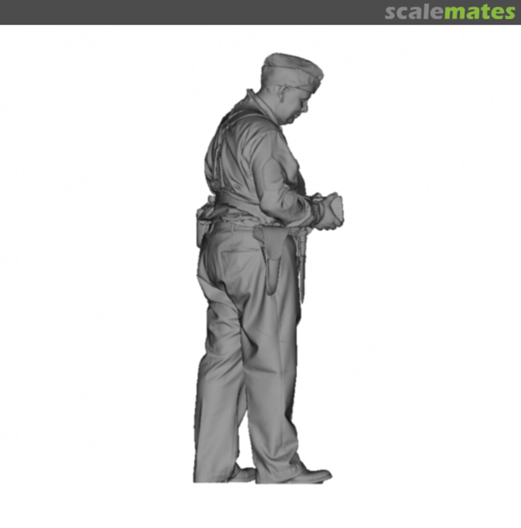 Boxart US Army photographer with spare box camera 1944+ 320050 Reedoak