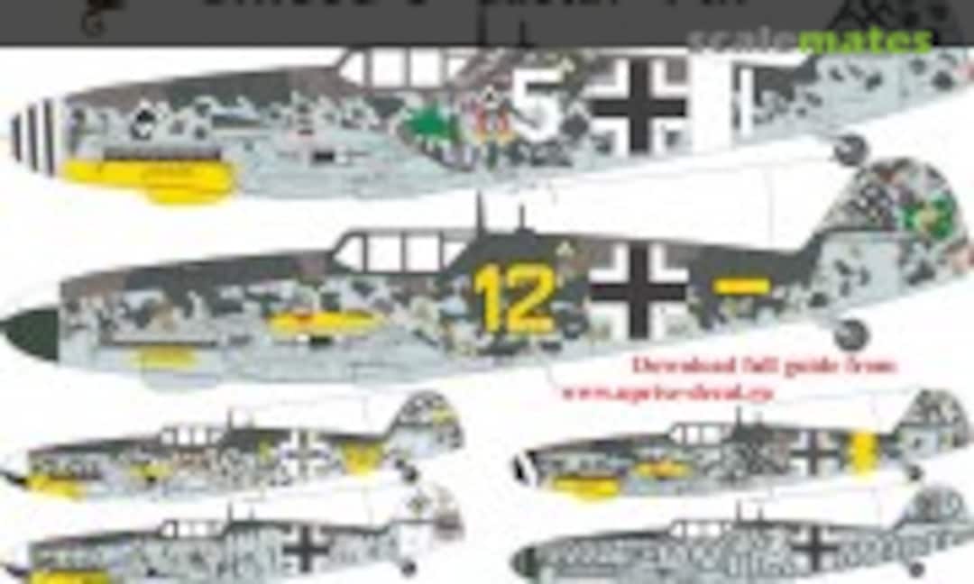 1:48 Bf.109G-6 Gustav Pt.I with stencils (UpRise Decal UR48271)
