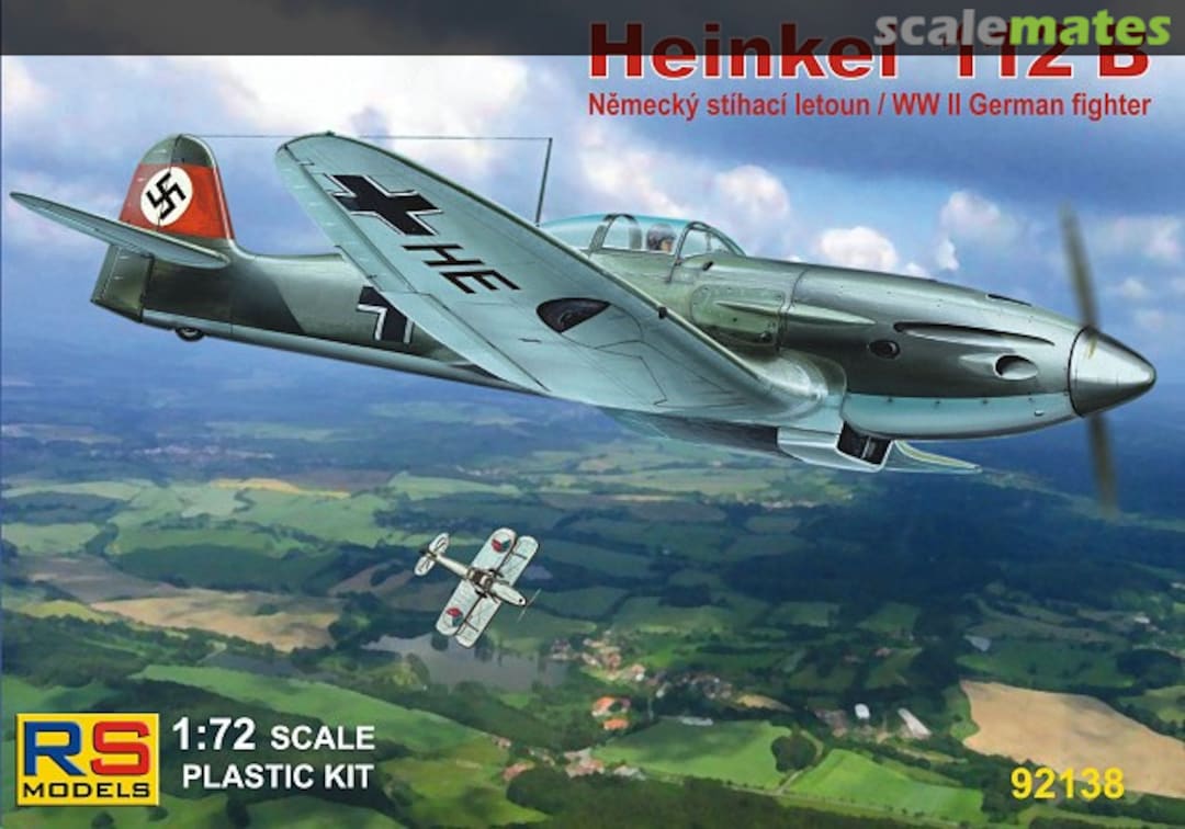 Boxart Heinkel 112 B Luftwaffe 92138 RS Models Boxart Heinkel 112 B Luftwaffe 92138 RS Models