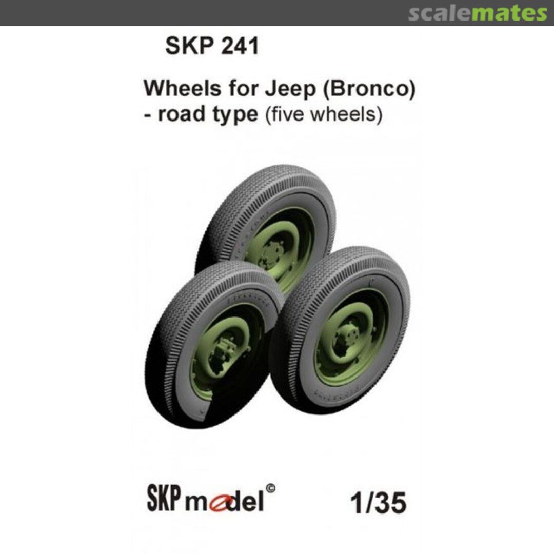 Boxart Wheels for Jeep SKP 241 SKP model Boxart Wheels for Jeep SKP 241 SKP model