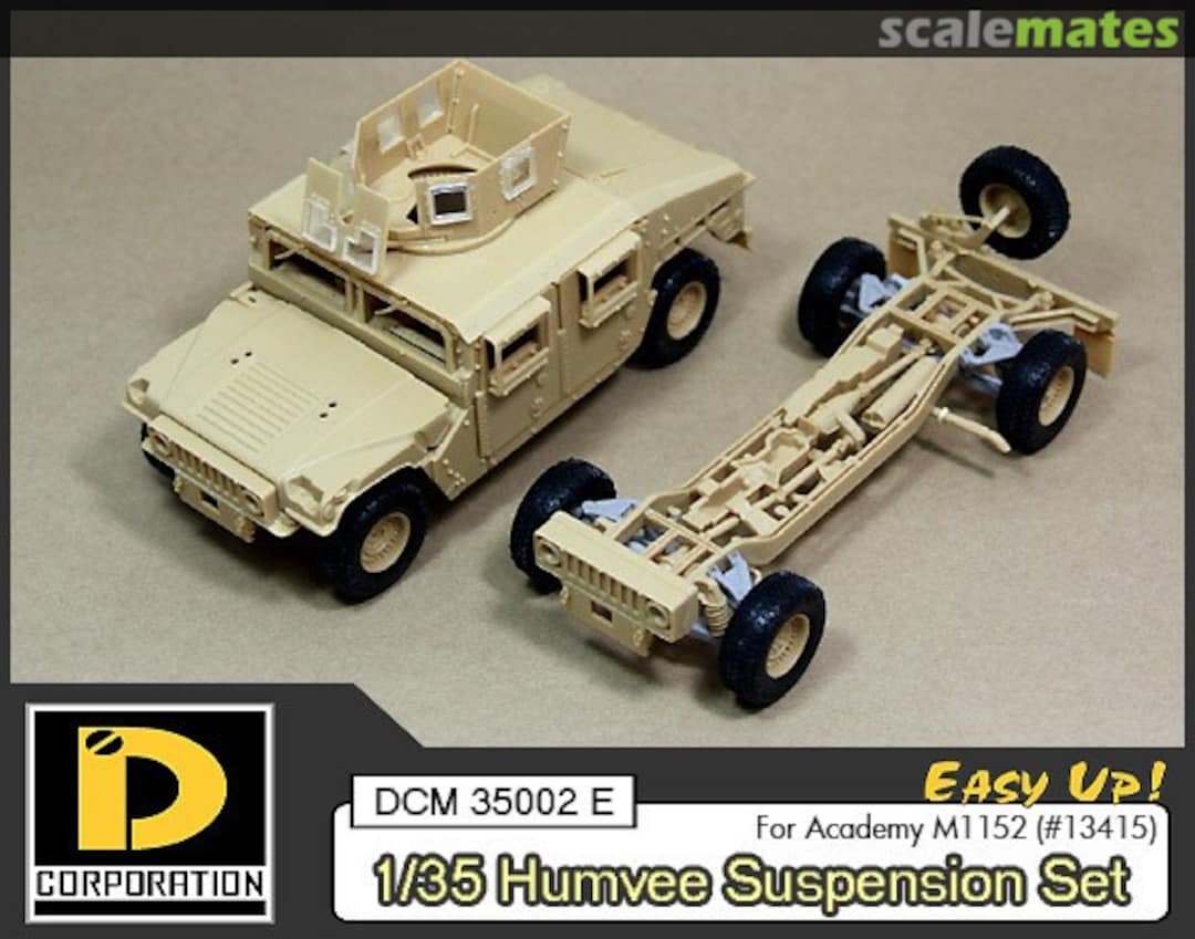 Boxart Humvee Suspension Re-Modify Set DCM 35002 E D Corporation Boxart Humvee Suspension Re-Modify Set DCM 35002 E D Corporation