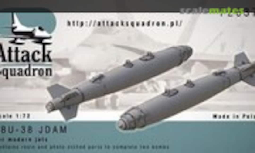 1:72 GBU-38 JDAM 500 lb 2 pcs. (Attack Squadron 72037) 72037