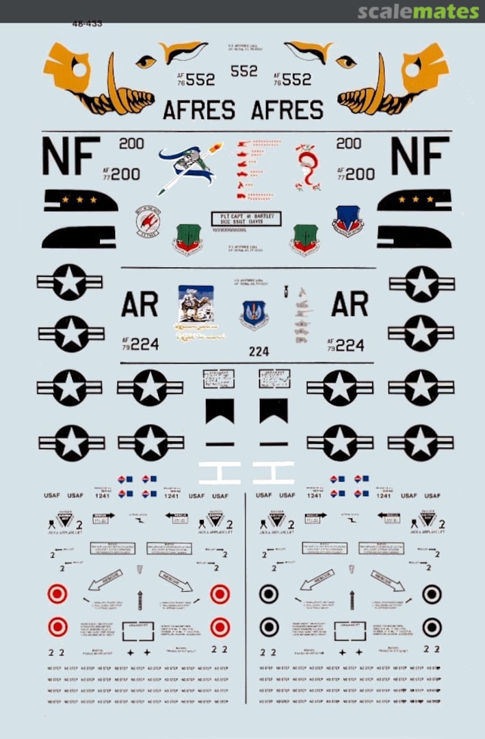 Boxart Desert Storm A-10 Warthogs 48-433 SuperScale International Boxart Desert Storm A-10 Warthogs 48-433 SuperScale International