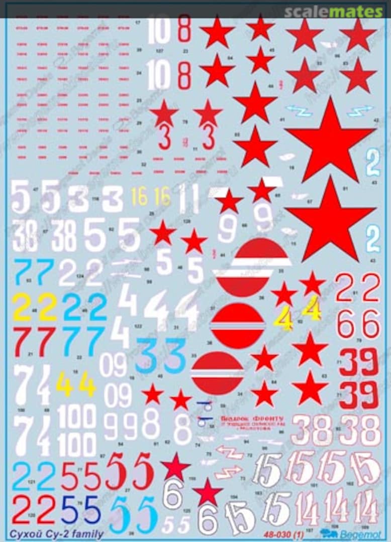 Boxart Sukhoi Su-2 Family 48-030 Begemot