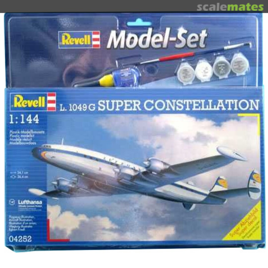 Boxart L.1049G Super Constellation `Lufthansa` 64252 Revell Boxart L.1049G Super Constellation `Lufthansa` 64252 Revell