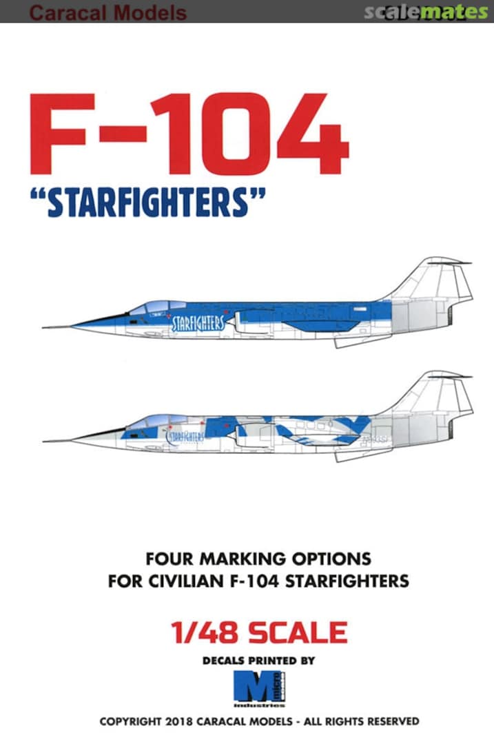 Boxart F-104 CD48062 Caracal Models Boxart F-104 CD48062 Caracal Models