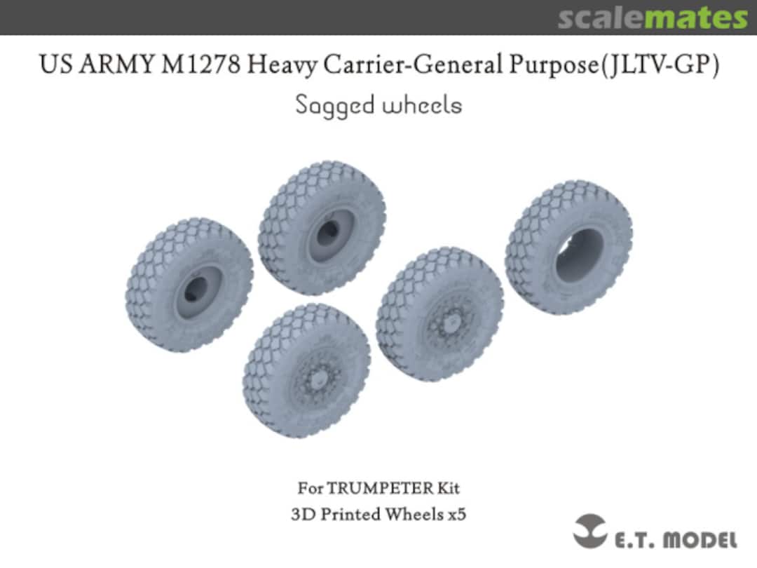 Boxart M1278 Heavy Carrier-General Purpose(JLTV-GP) Sagged wheels P35-117 E.T. Model Boxart M1278 Heavy Carrier-General Purpose(JLTV-GP) Sagged wheels P35-117 E.T. Model