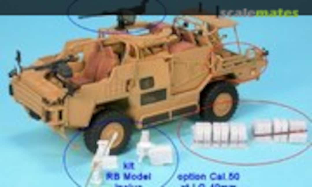 1:48 Armament set for Jackal et Coyote Supacat (Gaso.line GAS48112K) GAS48112K