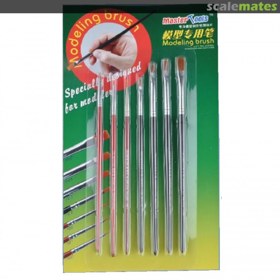 Boxart Modelling Brushes 09900 Master Tools