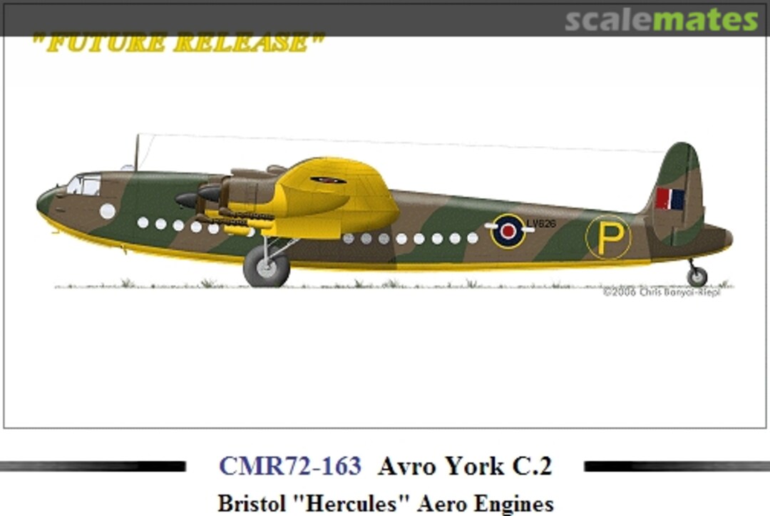 Boxart Avro York C.2 CMR72-163 CMR Boxart Avro York C.2 CMR72-163 CMR