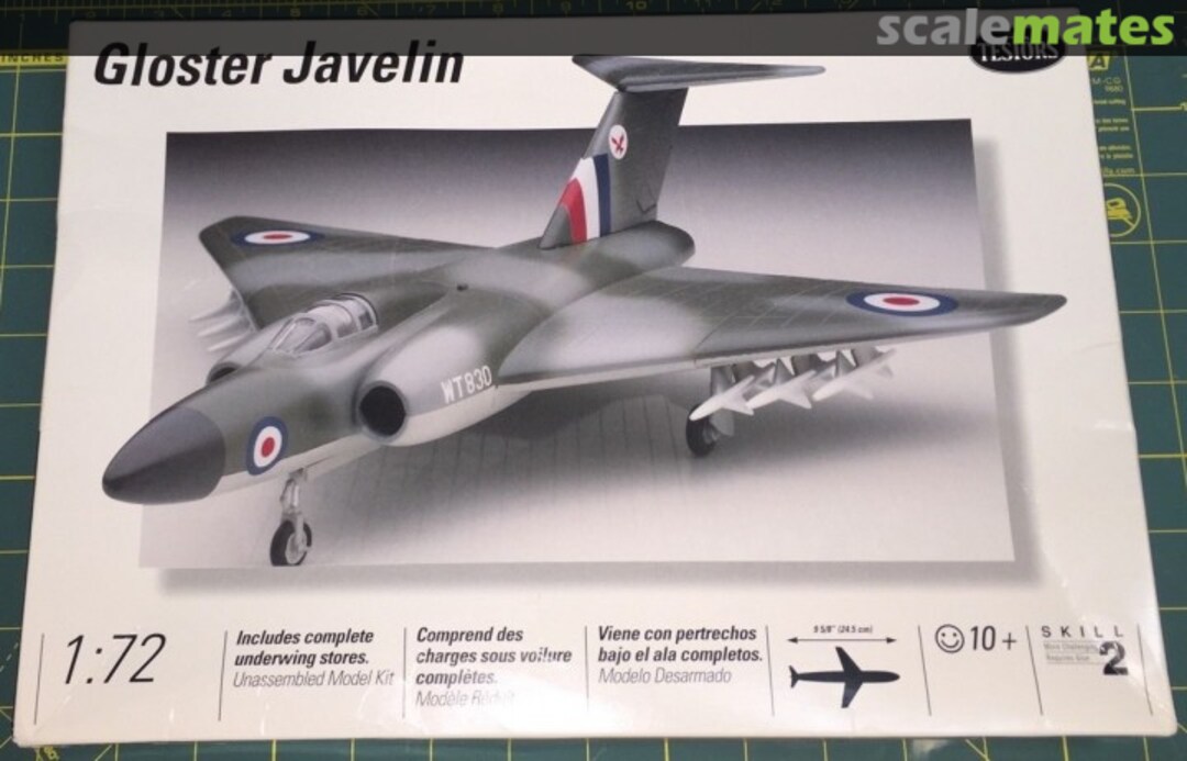 Boxart Gloster Javelin 526 Testors Boxart Gloster Javelin 526 Testors
