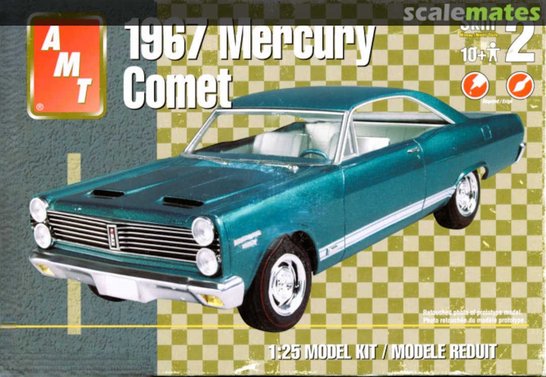 Boxart 1967 Mercury Comet 38144 AMT/ERTL Boxart 1967 Mercury Comet 38144 AMT/ERTL