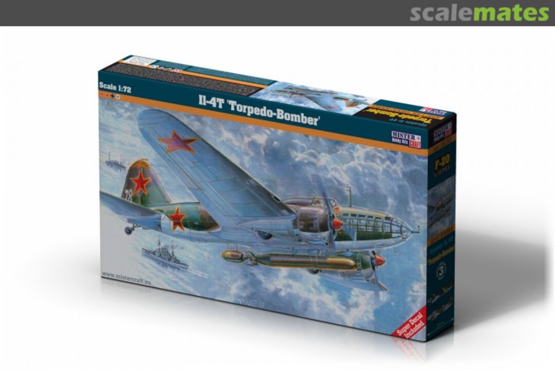Boxart Il-4T 'Torpedo-Bomber' F-20 MisterCraft Boxart Il-4T 'Torpedo-Bomber' F-20 MisterCraft