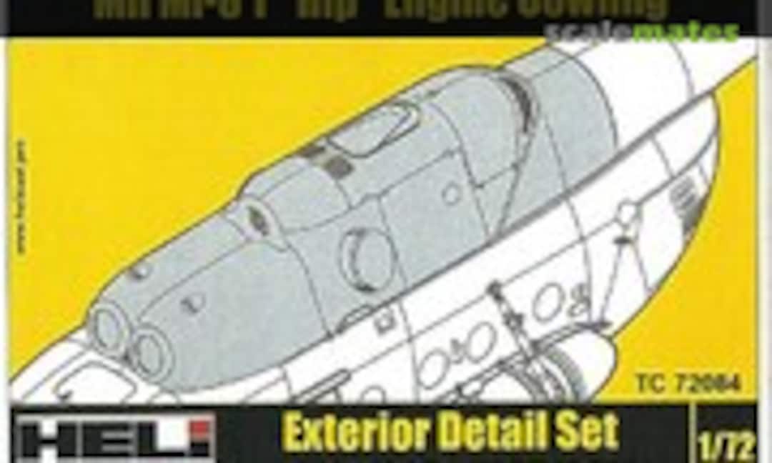 1:72 Mi-8T "Hip" - Engine Cowling (HELI Resin Kits TC72084) TC72084