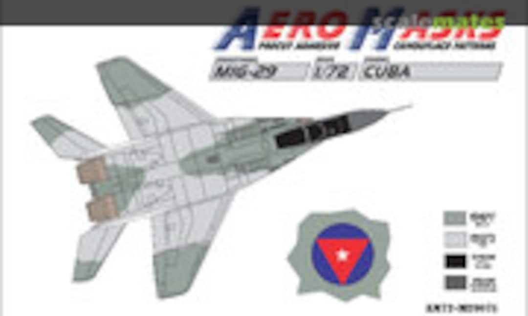 1:72 MiG-29 Cuba (AeroMasks AM72-M2907) AM72-M2907