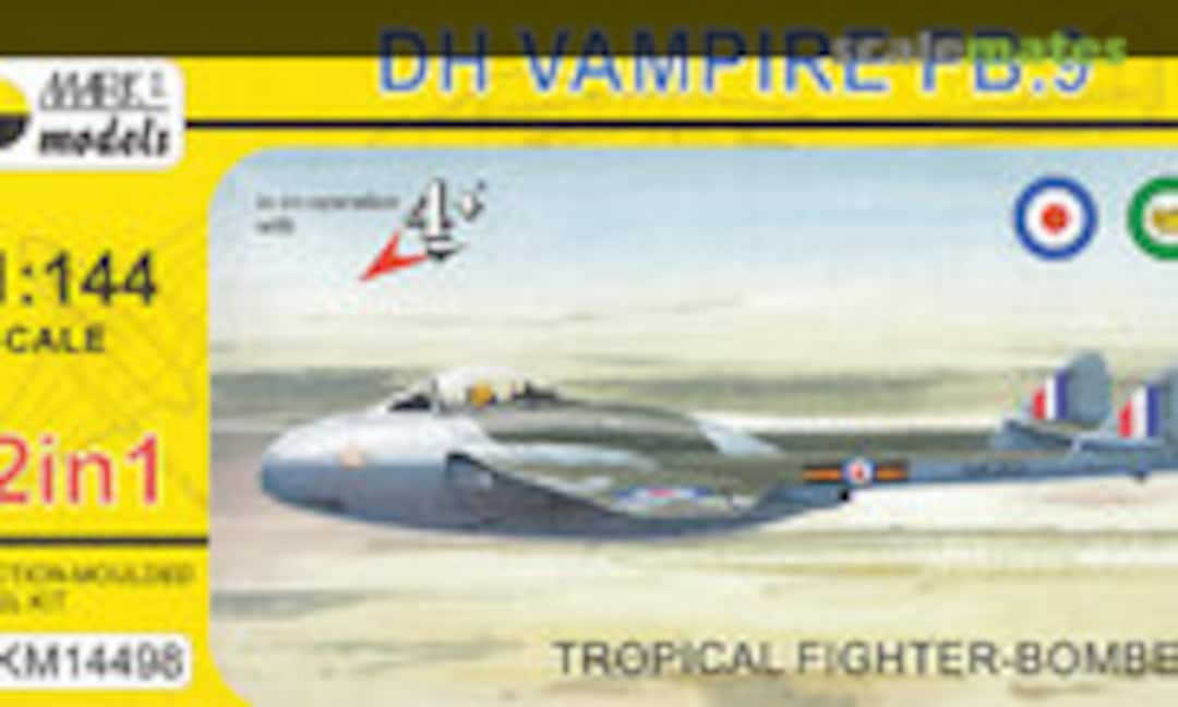 1:144 DH Vampire FB.9 (Mark I Models MKM14498)