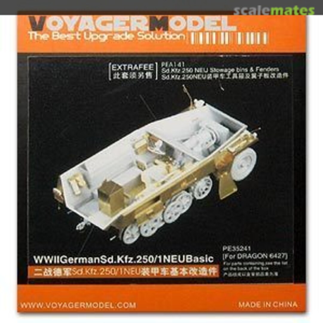 Boxart Sd.Kfz.250/1 Neu Basic PE35241 Voyager Model Boxart Sd.Kfz.250/1 Neu Basic PE35241 Voyager Model