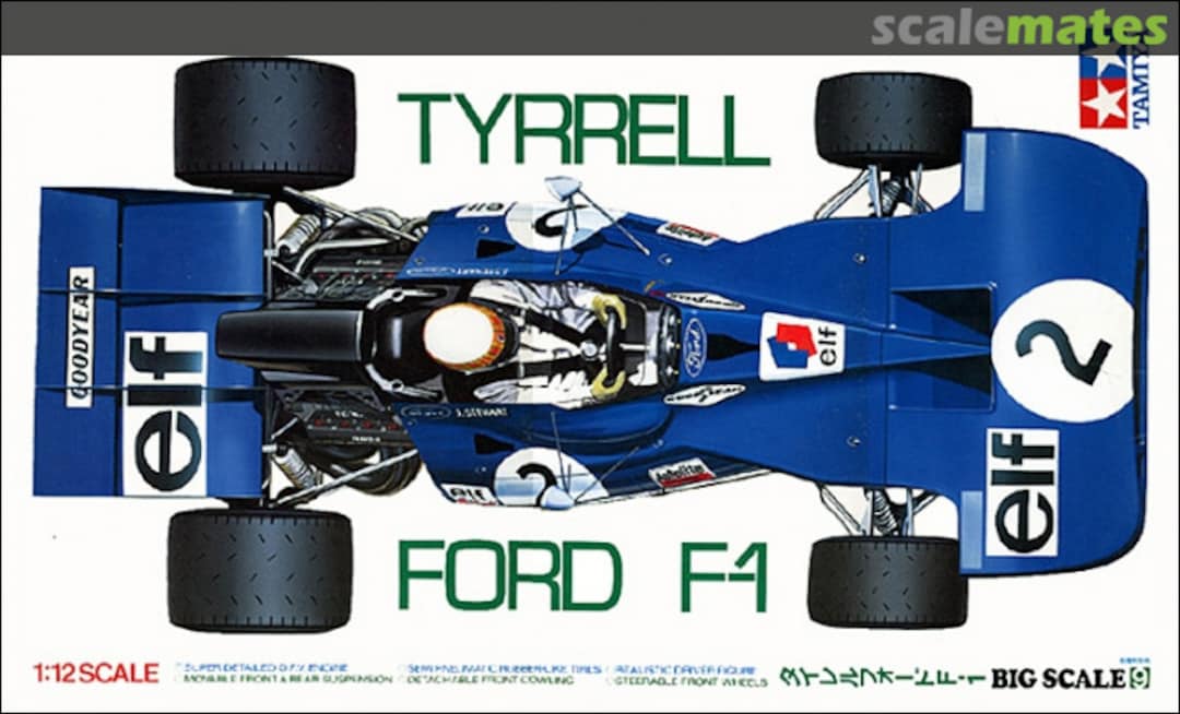 Boxart Tyrrell Ford F-1 12009 Tamiya