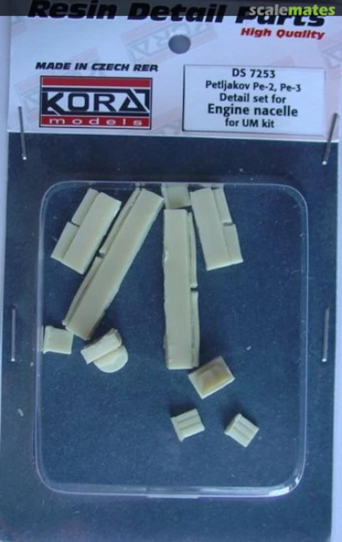 Boxart Petljakov Pe-2, Pe-3 Engine Nacelle DS7253 Kora Models Boxart Petljakov Pe-2, Pe-3 Engine Nacelle DS7253 Kora Models