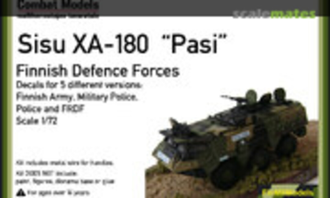 1:72 Sisu XA-180 &quot;Pasi&quot; Finnish Defence Forces (Combat Models COM72003)