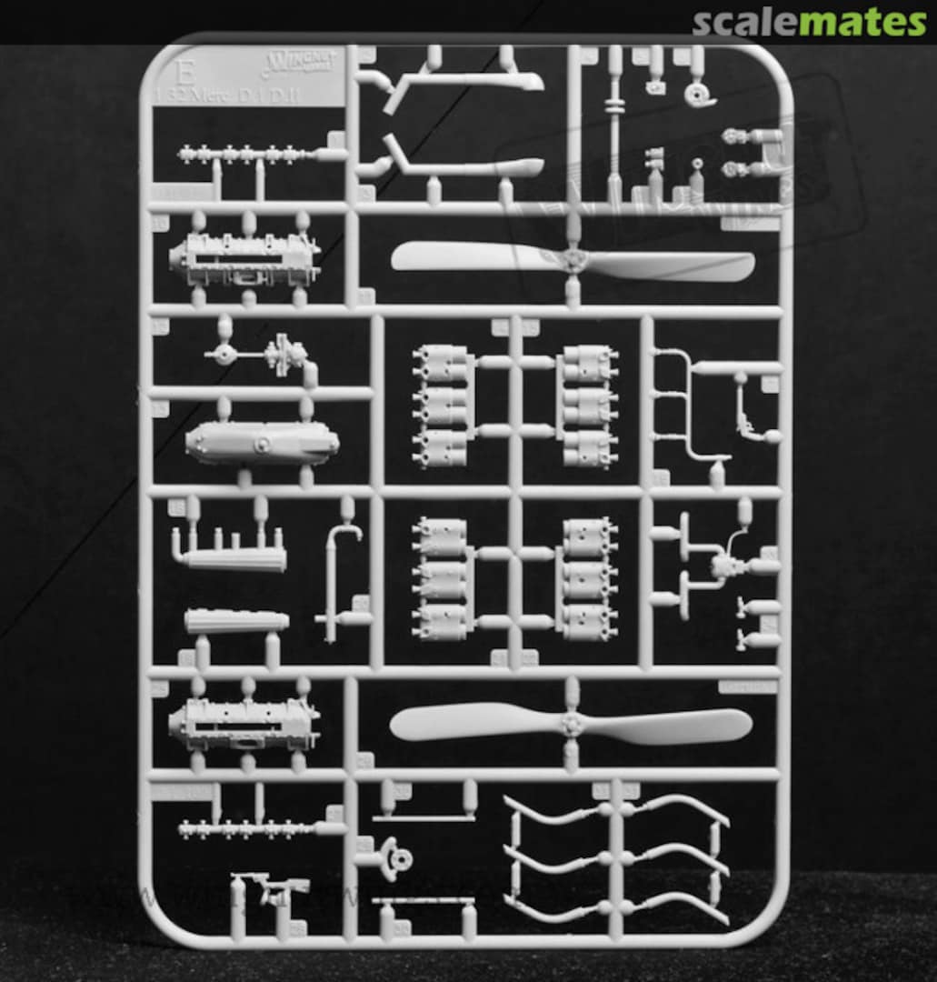 Boxart Daimler-Mercedes 100 hp D.1 & 120 hp D.II engine 132E0021 Wingnut Wings Boxart Daimler-Mercedes 100 hp D.1 & 120 hp D.II engine 132E0021 Wingnut Wings