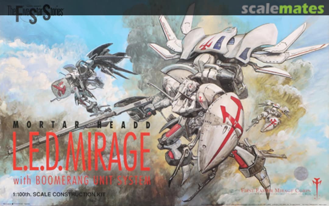 Boxart L.E.D.Mirage with Boomerang Unit System FS-58 Wave Corporation