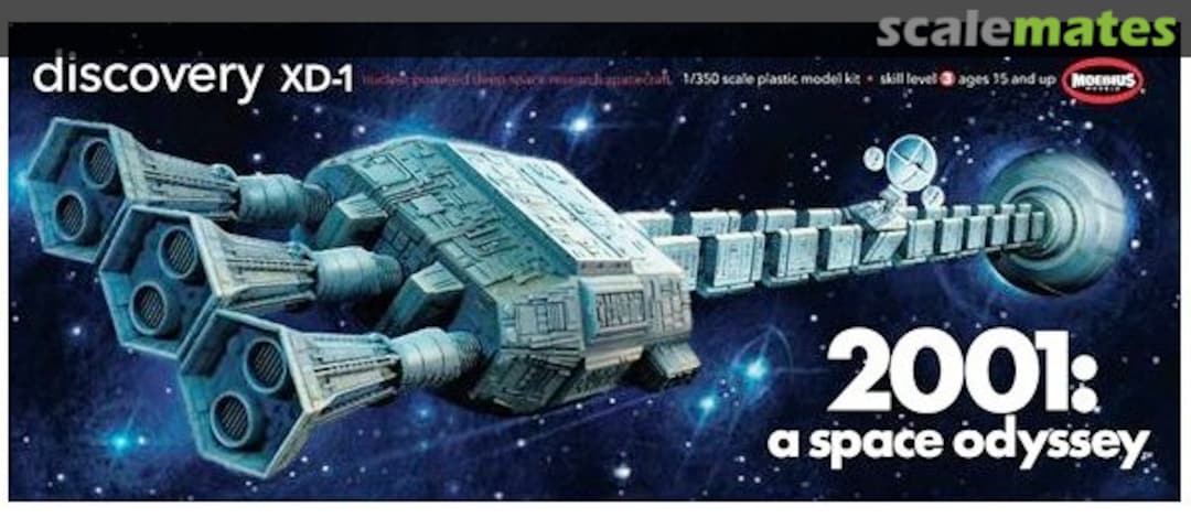 Boxart Discovery XD-1 2001-8 Moebius Models
