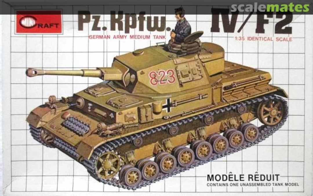 Boxart Pz.Kpfw. IV/F2 1302 Minicraft Model Kits Boxart Pz.Kpfw. IV/F2 1302 Minicraft Model Kits
