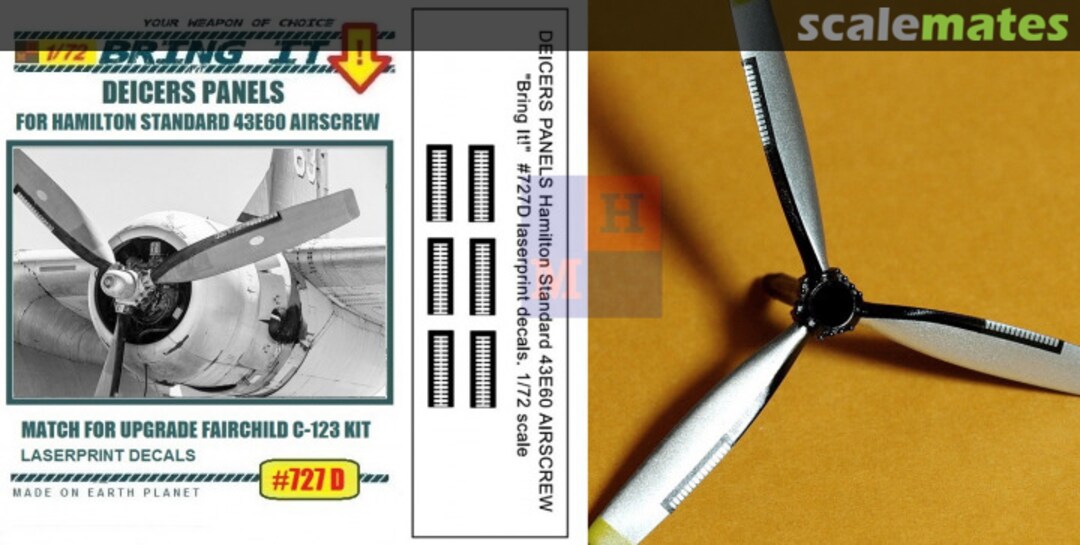 Boxart Fairchild C-123 Provider - Hamilton Standard 43E60 airscrew deicers panels decals #727D MLH/Bring It!