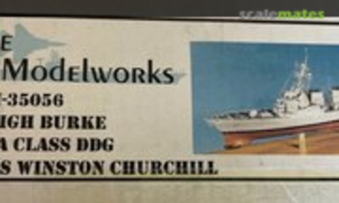 DDG-81 USS Winston Churchill (Yankee Modelworks YKM-35056)