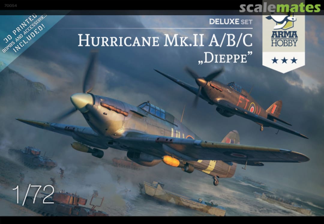 Boxart Hurricane Mk.II A/B/C 70054 Arma Hobby Boxart Hurricane Mk.II A/B/C 70054 Arma Hobby