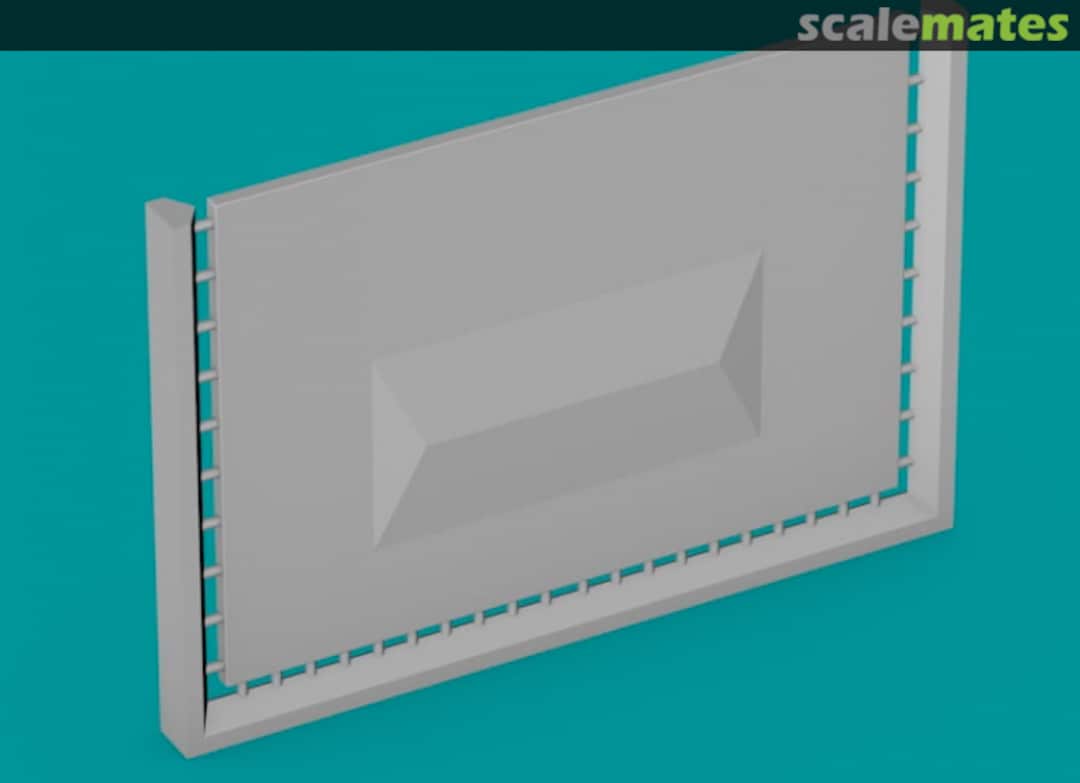 Boxart Gate (whole) - 2 pieces 35140209 EMP3d Boxart Gate (whole) - 2 pieces 35140209 EMP3d