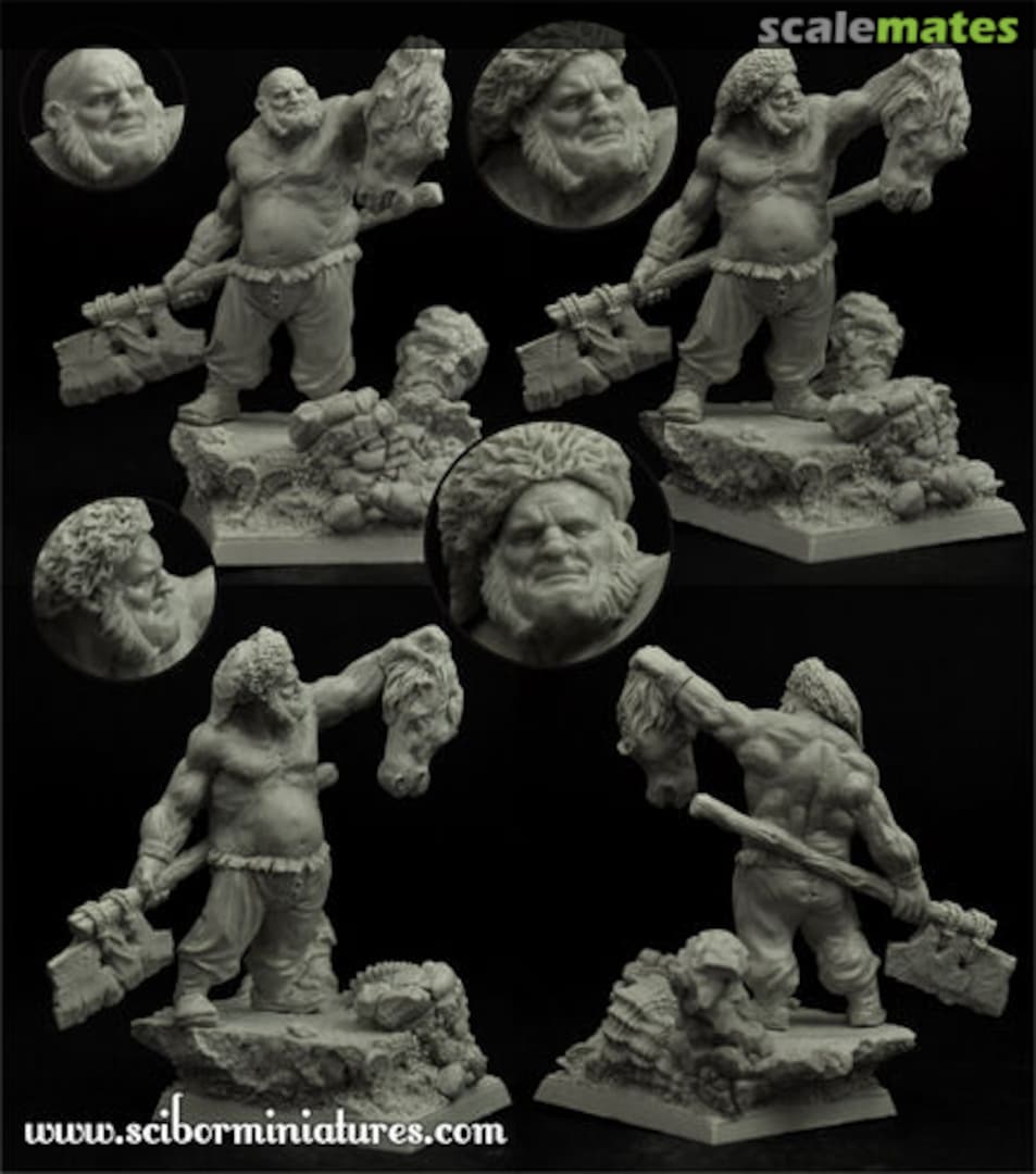 Boxart Ogre Cossack Dmytro OGSL0008 Scibor Monsterous Miniatures