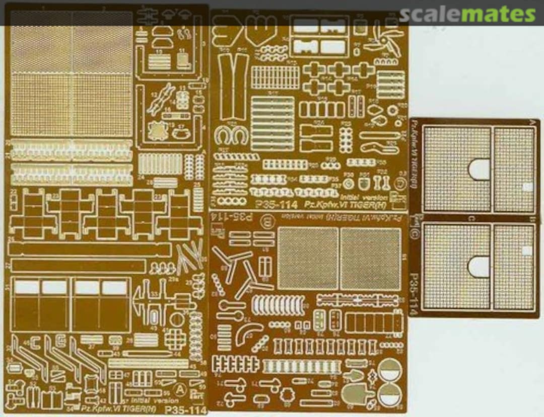 Boxart Pz.Kpfw.VI Tiger I (Initial Version) P35-114 Part