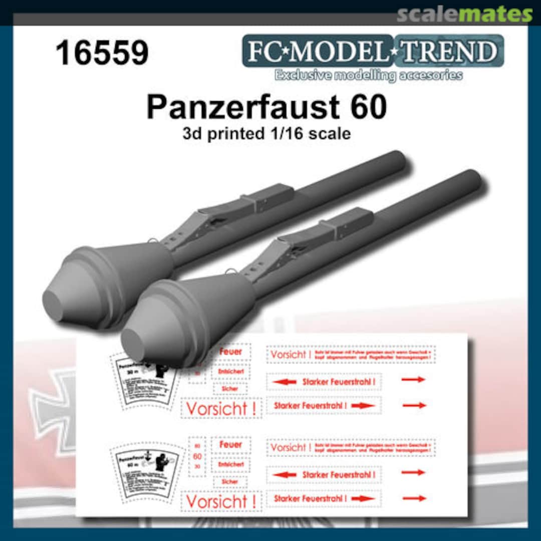 Boxart Panzerfaust 60 16559 FC Model Trend Boxart Panzerfaust 60 16559 FC Model Trend
