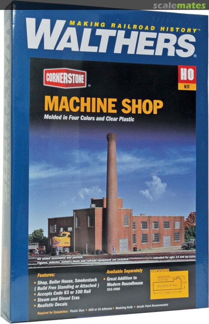 Boxart Machine Shop 933-2902 Walthers