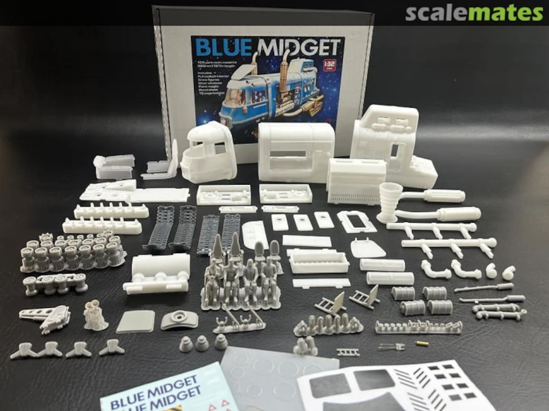 Contents Blue Midget CSM-334 Cozmic Scale Models Contents Blue Midget CSM-334 Cozmic Scale Models