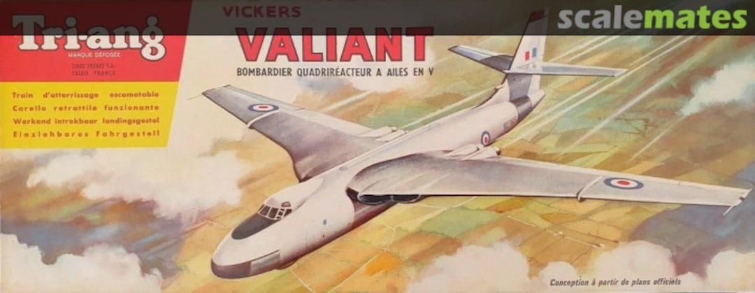 Boxart Vickers Valiant 353P Tri-ang (FROG) Boxart Vickers Valiant 353P Tri-ang (FROG)