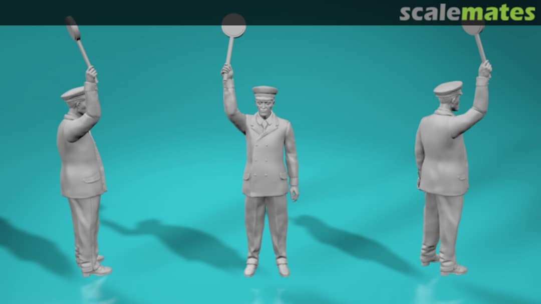 Boxart Station operator with lollipop 99204701-48 EMP3d Boxart Station operator with lollipop 99204701-48 EMP3d