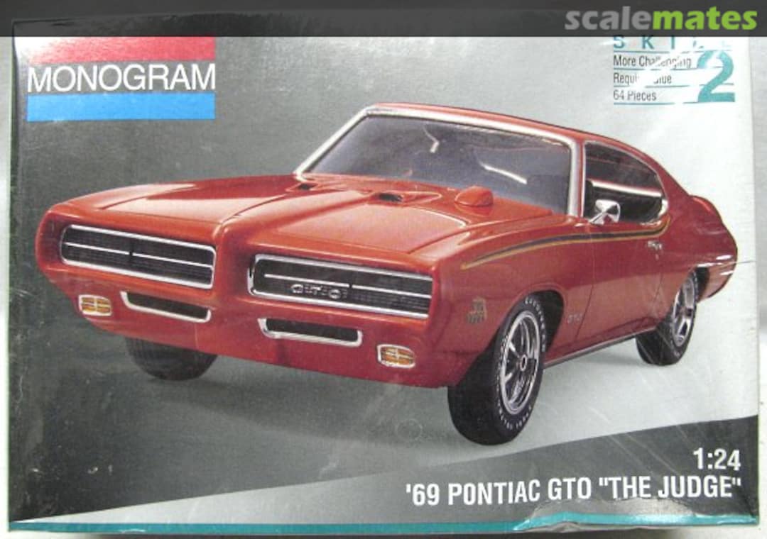 Boxart '69 Pontiac GTO "The Judge" 2443 Monogram