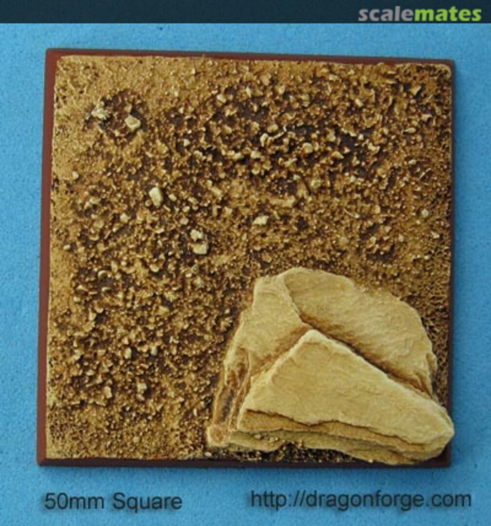 Boxart 50 mm x 50mm Square Base Desert Wasteland SRBDW-005 Dragon Forge Boxart 50 mm x 50mm Square Base Desert Wasteland SRBDW-005 Dragon Forge