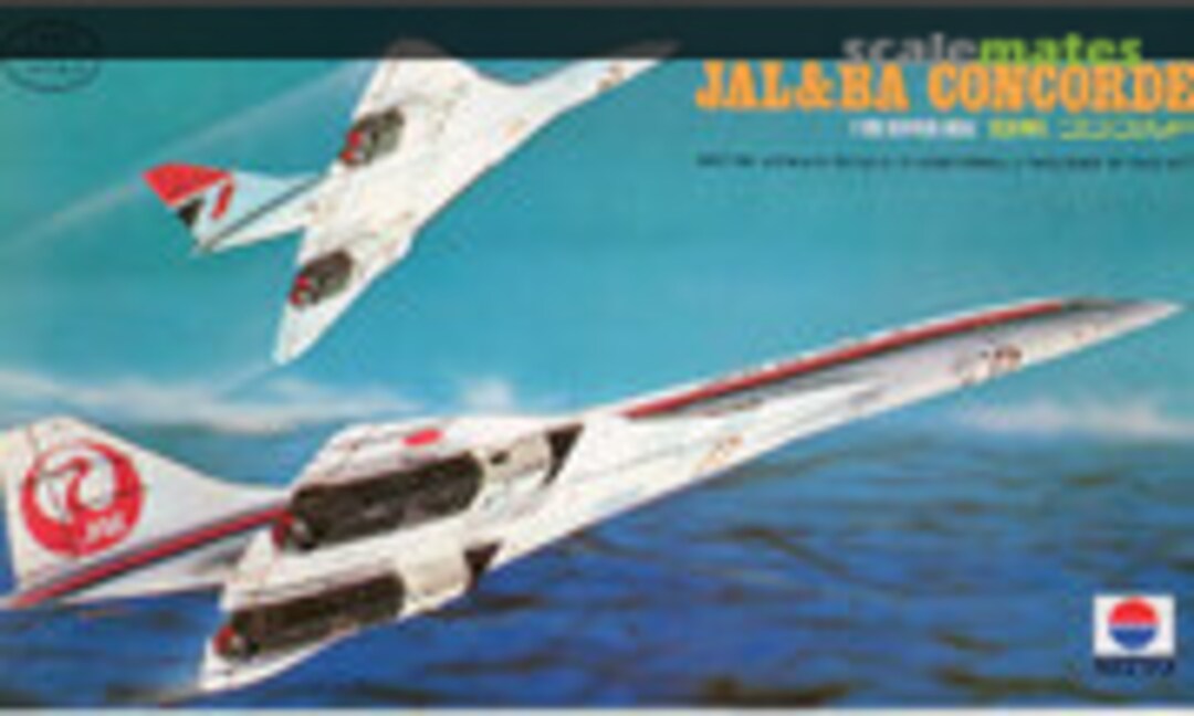 1:200 JAL&BA CONCORDE (Nitto 492)