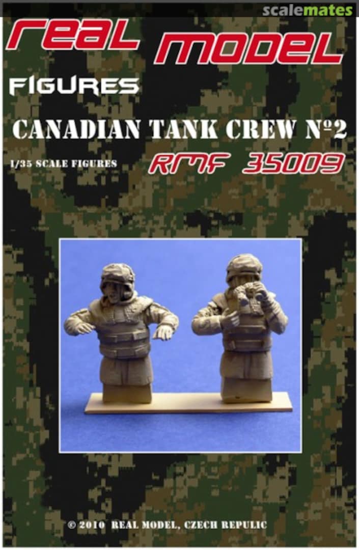 Boxart Tank Crew Nr. 2 RMF35009 Real Model Boxart Tank Crew Nr. 2 RMF35009 Real Model