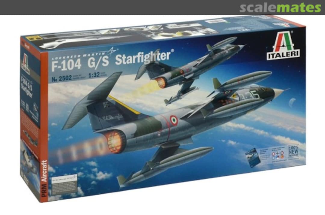Boxart F-104 G/S Starfighter 2502 Italeri Boxart F-104 G/S Starfighter 2502 Italeri