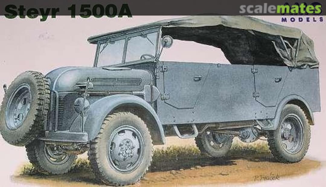 Boxart Steyr 1500 A/01 Mannschaftskraftwagen (Kfz. 70) 72103 AMC Models (CZ)