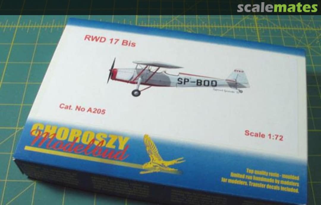 Boxart RWD 17 bis A205 Choroszy Modelbud Boxart RWD 17 bis A205 Choroszy Modelbud